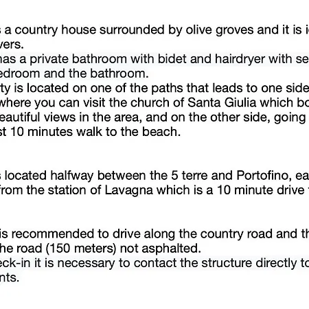 Guest house Amapola House Lavagna